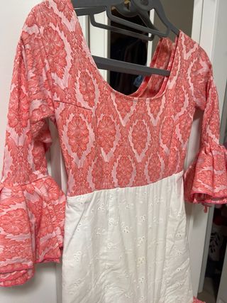 Vestido Flamenca Hecho a Mano Talla S