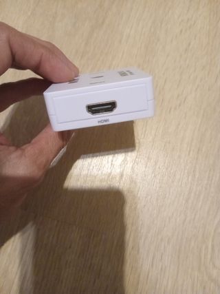 Adaptador de HDMI a 3RCA Mini UP Scaler 1080P