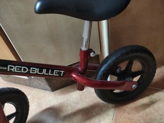 Bicicleta sin pedales Chicco Red Bullet Niños.