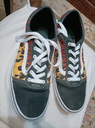 Vans Scarpe con fiamme