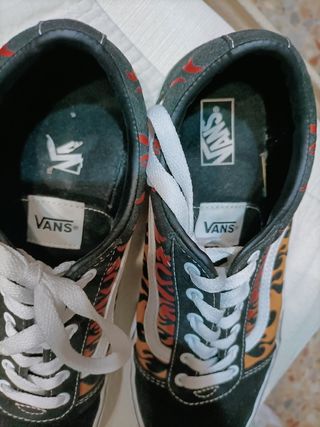 Vans Scarpe con fiamme