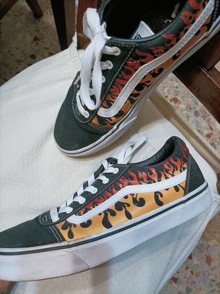 Vans Scarpe con fiamme