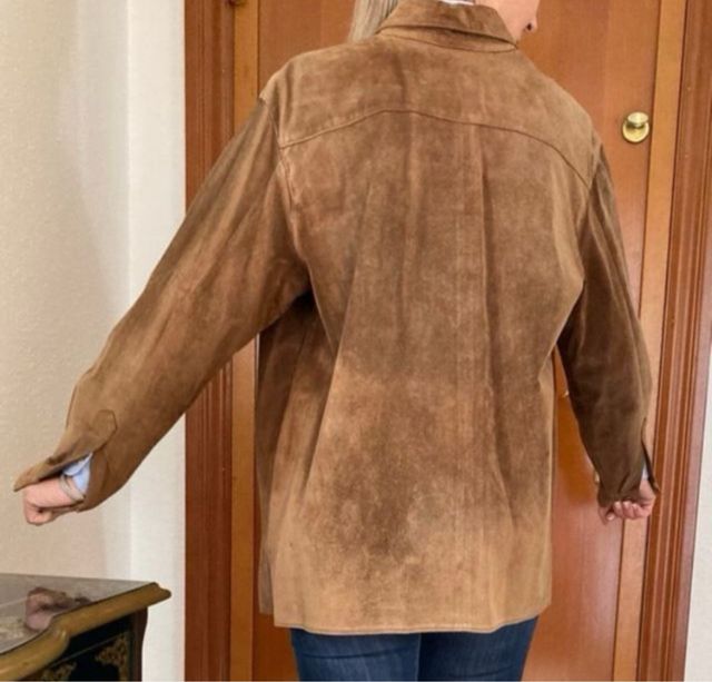 Sobrecamisa de mujer de pecari