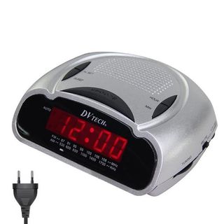 Radio AM/FM con orologio digitale DV-772