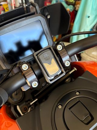 Soporte mando para moto,  37mm