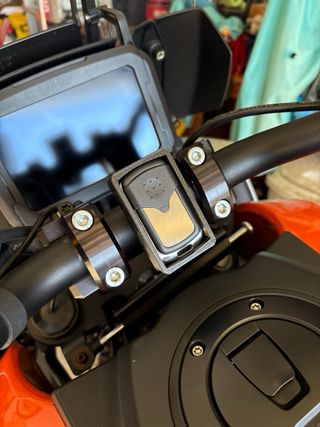 Soporte mando para moto,  37mm