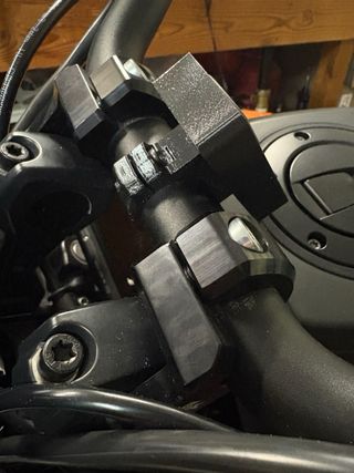 Soporte mando para moto,  37mm