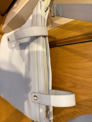 Bolso Mayoral azul claro con flecos