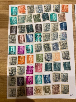 Sellos de Franco España
