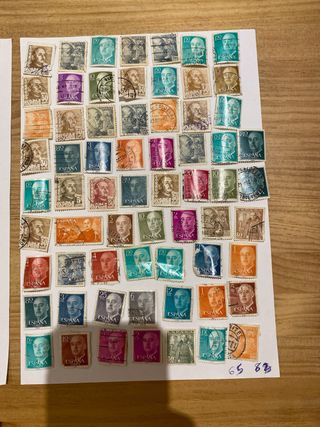 Sellos de Franco España