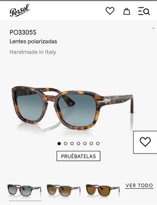 Gafas de Sol Persol Polarizadas nuevas