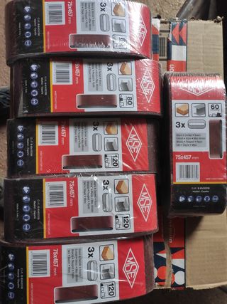 Lijas de banda MSE 75x457 mm
