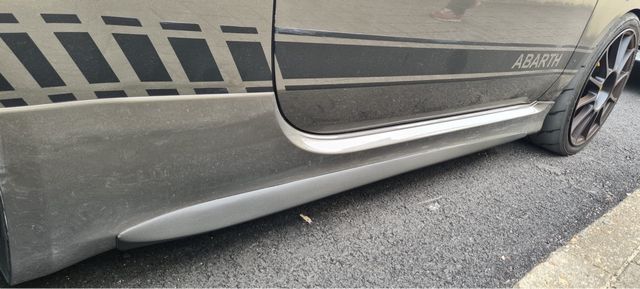 Fiat 500 Abarth - estensioni minigonne laterali