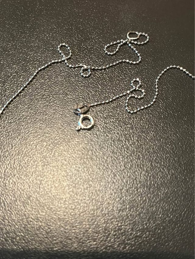 Collana punto luce zircone