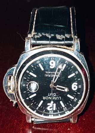 Reloj Panerai Luminor GMT Automático Negro