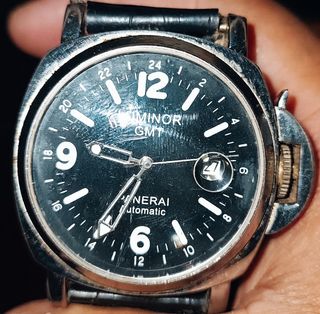 Reloj Panerai Luminor GMT Automático Negro