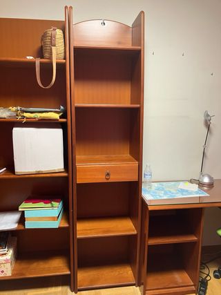 Habitación completa de madera de pino