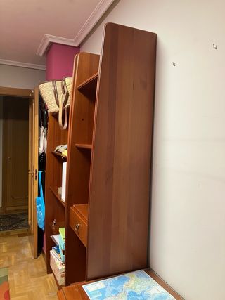 Habitación completa de madera de pino