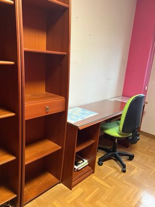 Habitación completa de madera de pino