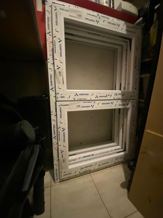 3 unidades de Ventana oscilobatiente Cortizo