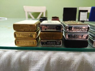 Collezione di accendini Zippo