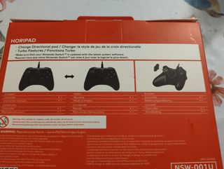 HORIPAD Nintendo Switch sin abrir