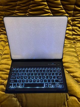 FOGARI Teclado funda iPad Pro 12.9 3 4 5 6gen Ñ
