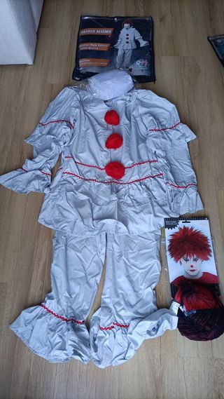 Disfraz Payaso Asesino Talla Única
hombre y mujer