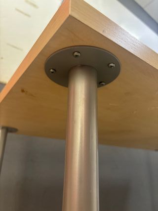 3 Mesas de Oficina de Madera y Metal