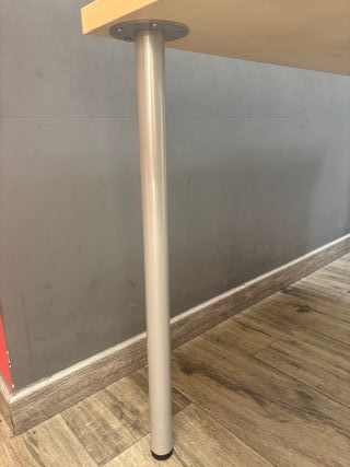 3 Mesas de Oficina de Madera y Metal