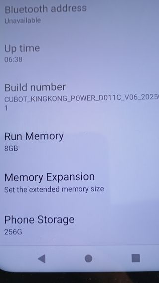 Cubot Kingkong Preto