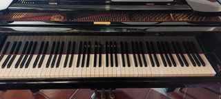 Piano de cola negro