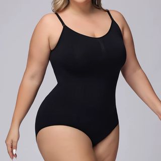Body reductor sin costuras para mujer talla grande