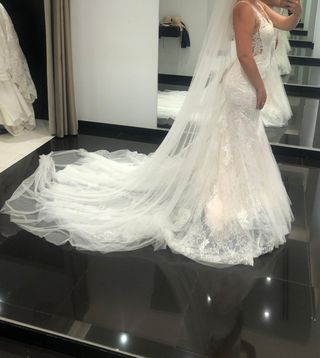 Vestido de Novia Rosa Clará SIN ESTRENAR