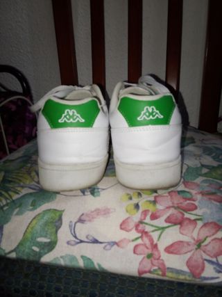 Zapatillas Kappa Blancas Poco Uso