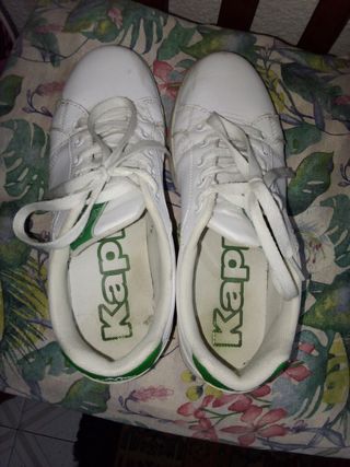 Zapatillas Kappa Blancas Poco Uso
