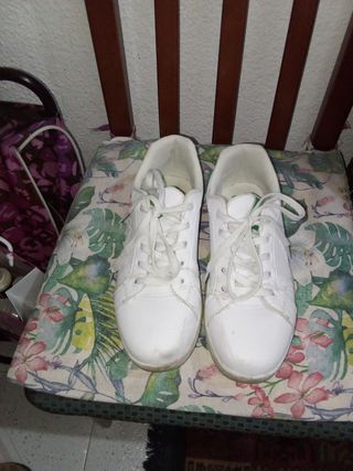Zapatillas Kappa Blancas Poco Uso