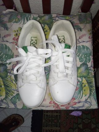 Zapatillas Kappa Blancas Poco Uso