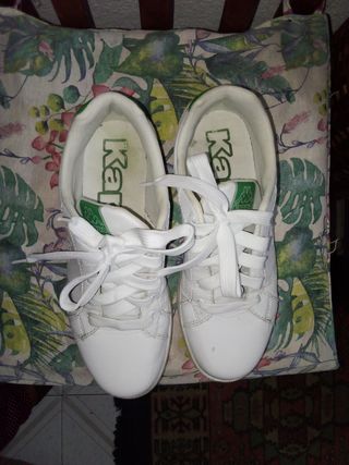 Zapatillas Kappa Blancas Poco Uso