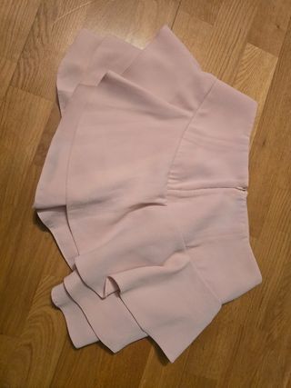 Falda pantalón rosa T S