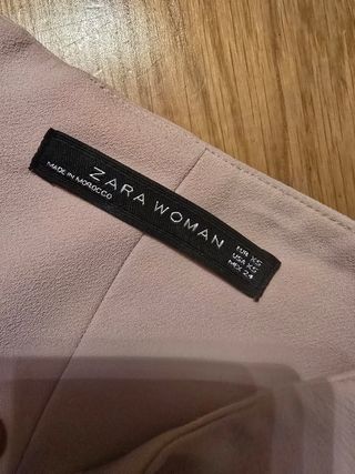 Falda pantalón rosa T S