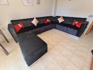 Sofá Modular Beige y Negro consultar precio 