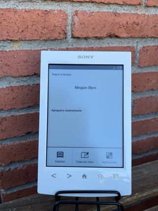 Lector de libros electrónicos Sony blanco PRS T2