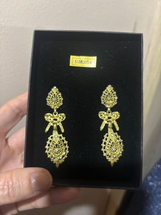 Pendientes Baturra Dorados