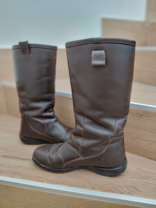 Superga Stivali Donna Pelle Marrone