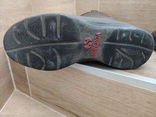 Superga Stivali Donna Pelle Marrone