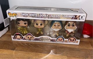 Funko Pop 4 Pack Blancanieves/Dopey/Sleepy/Grumpy