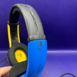 Cuffie Gaming Nintendo Switch Blu Gialle