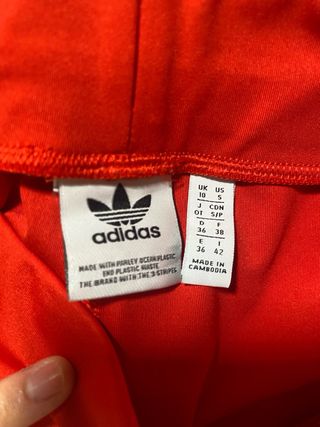 Pantalones Cortos Adidas Rojos