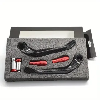 KIT 2 Para Mani/Leve In CNC Rossi Per MOTO/SCOOTER